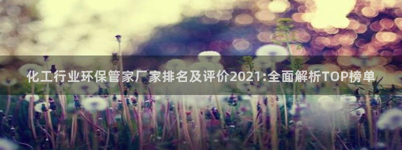 亿万先生手机版入口在哪：化工行业环保管家厂家排名及评价2021:全面解析TOP榜单