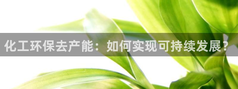 亿万国际平台是正规的吗安全吗：化工环保去产能：如何实现可持续发展？