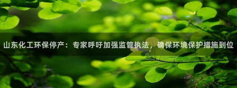 亿万先生客服联系电话：山东化工环保停产：专家呼吁加强监管执法，确保环境保护措施到位