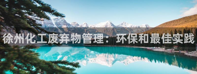 亿万先生客户端官网登录：徐州化工废弃物管理：环保和最佳实践