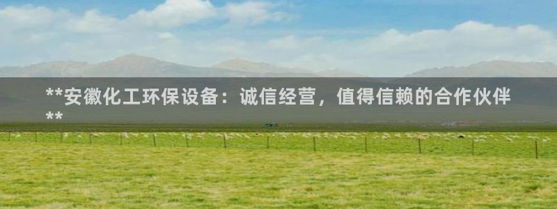 亿万手游官网网址：**安徽化工环保设备：诚信经营，值得信赖的合作伙伴
**