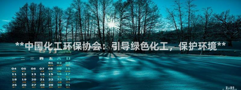 亿万28下载地址：**中国化工环保协会：引导绿色化工，保护环境**