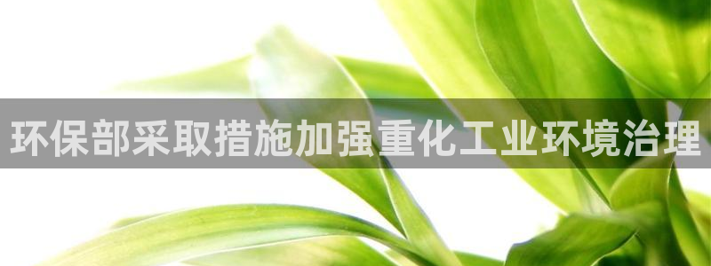 亿万先生网站：环保部采取措施加强重化工业环境治理