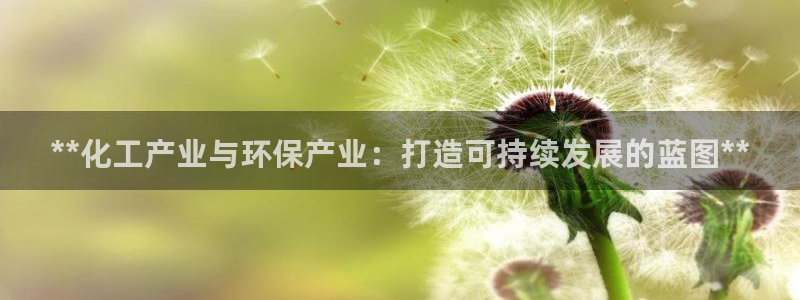 亿万官网手机登录：**化工产业与环保产业：打造可持续发展的蓝图**