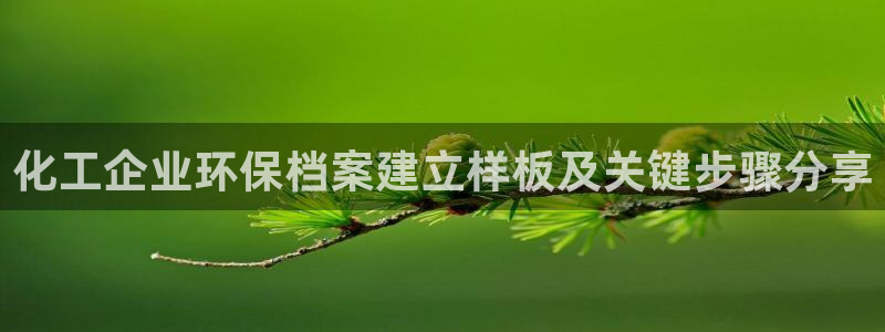 亿万billions：化工企业环保档案建立样板及关键步骤分享