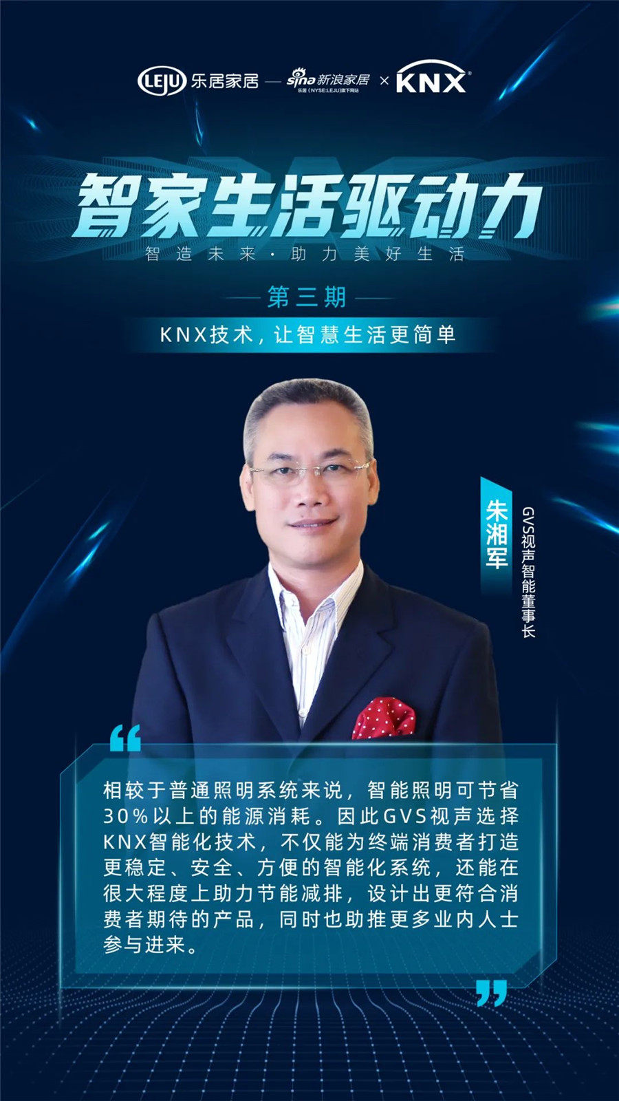 GVS&KNX协会连麦新浪家居：KNX技术，让智慧生涯更单一